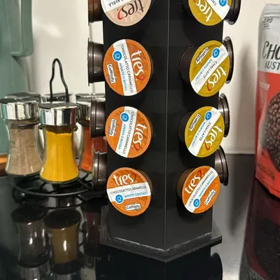 Giá đỡ viên nén cà phê Tres Corações in 3D