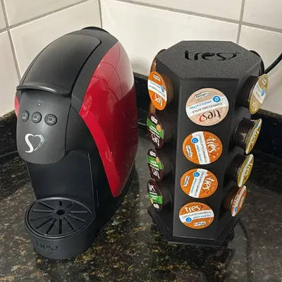 Giá đỡ viên nén cà phê Tres Corações in 3D