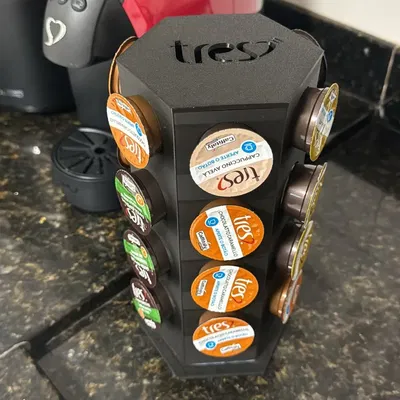 Giá đỡ viên nén cà phê Tres Corações in 3D