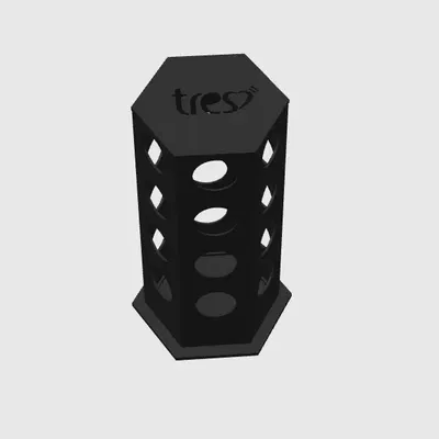 Giá đỡ viên nén cà phê Tres Corações in 3D