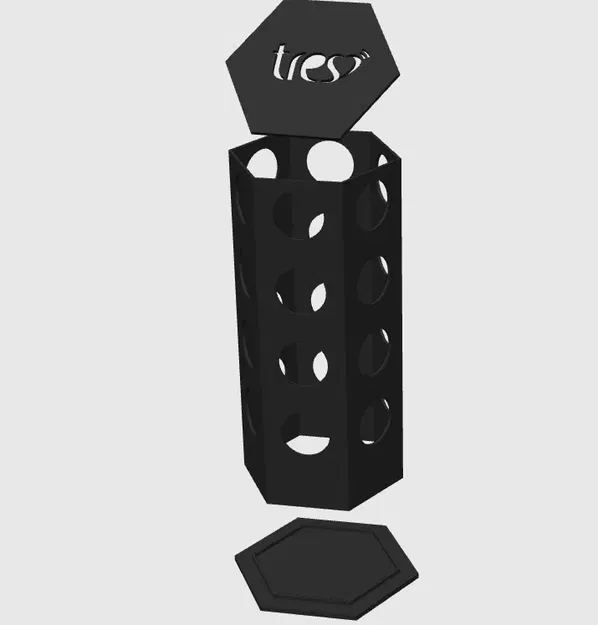 Giá đỡ viên nén cà phê Tres Corações in 3D - Image 5