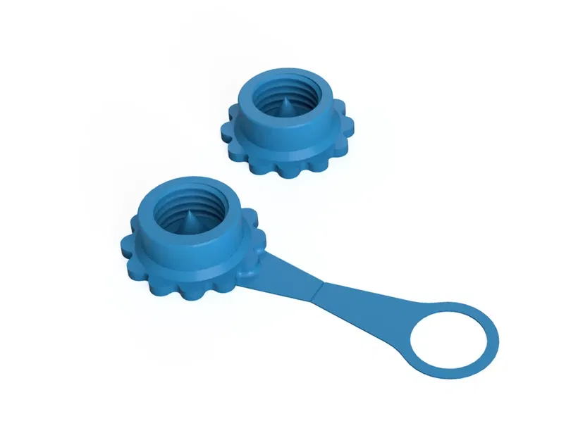 Nắp chống khô cho ống silicone mở - Image 7