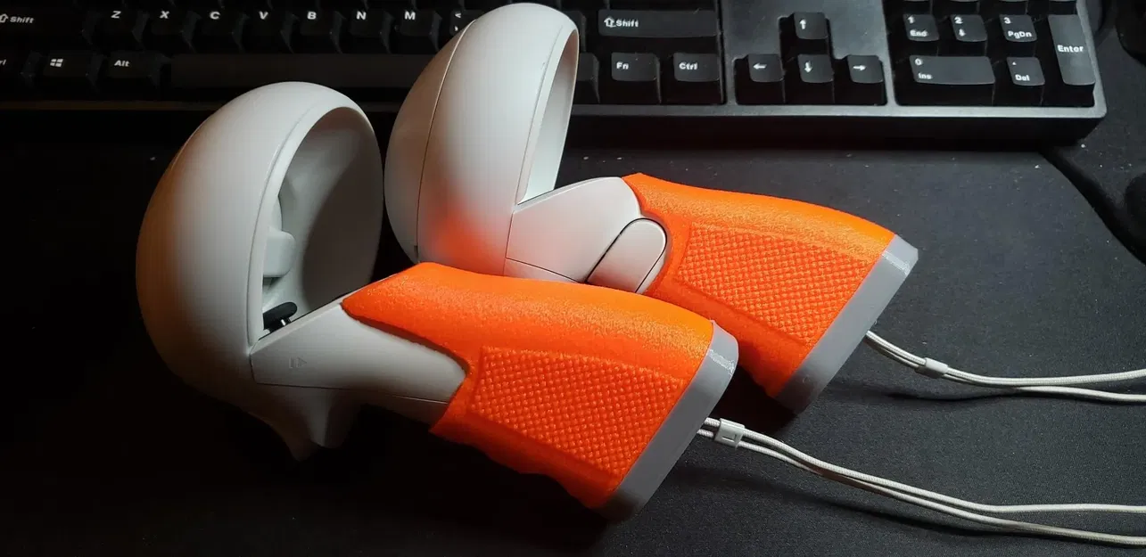 Cán súng cho tay cầm Oculus Quest 2 & Quest 3/3S với đế và móc treo - Image 2