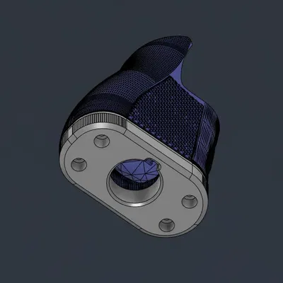 Cán súng cho tay cầm Oculus Quest 2 & Quest 3/3S với đế và móc treo