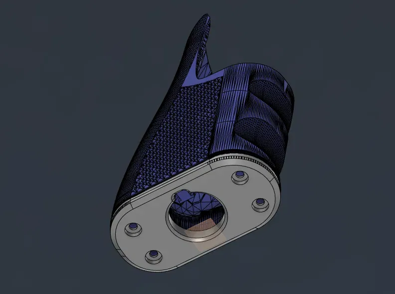 Cán súng cho tay cầm Oculus Quest 2 & Quest 3/3S với đế và móc treo - Image 7