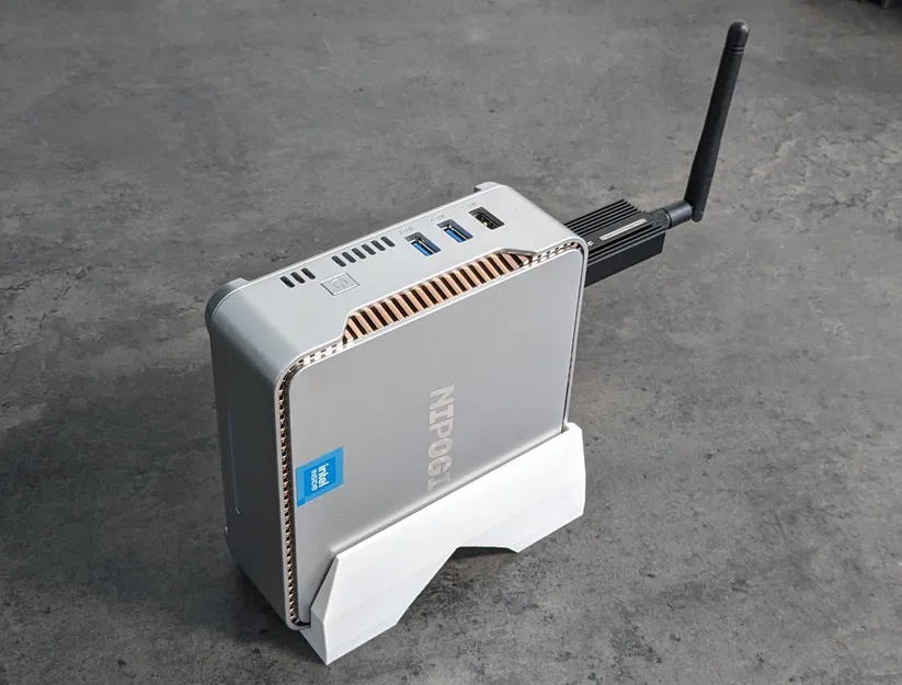 Giá đỡ Mini-PC NiPoGi GK3Plus với hỗ trợ cây - Image 3