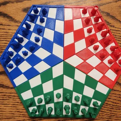 Bàn cờ vua từ tính cho 3 người chơi