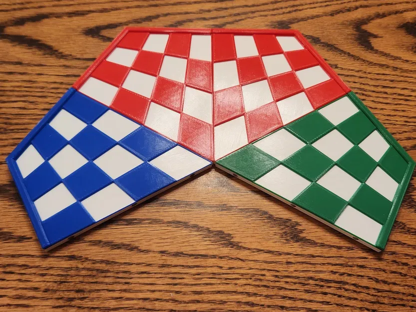 Bàn cờ vua từ tính cho 3 người chơi - Image 5