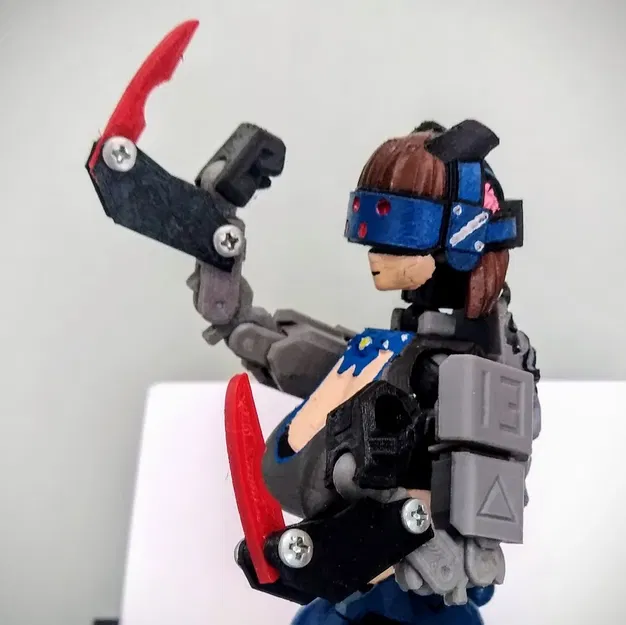 Lưỡi chém bọ ngựa Cyberpunk cho Dummy 13 - Image 2