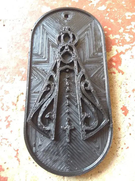 Nhãn thờ cúng Mẹ Maria Bảo trợ Brazil - Image 2