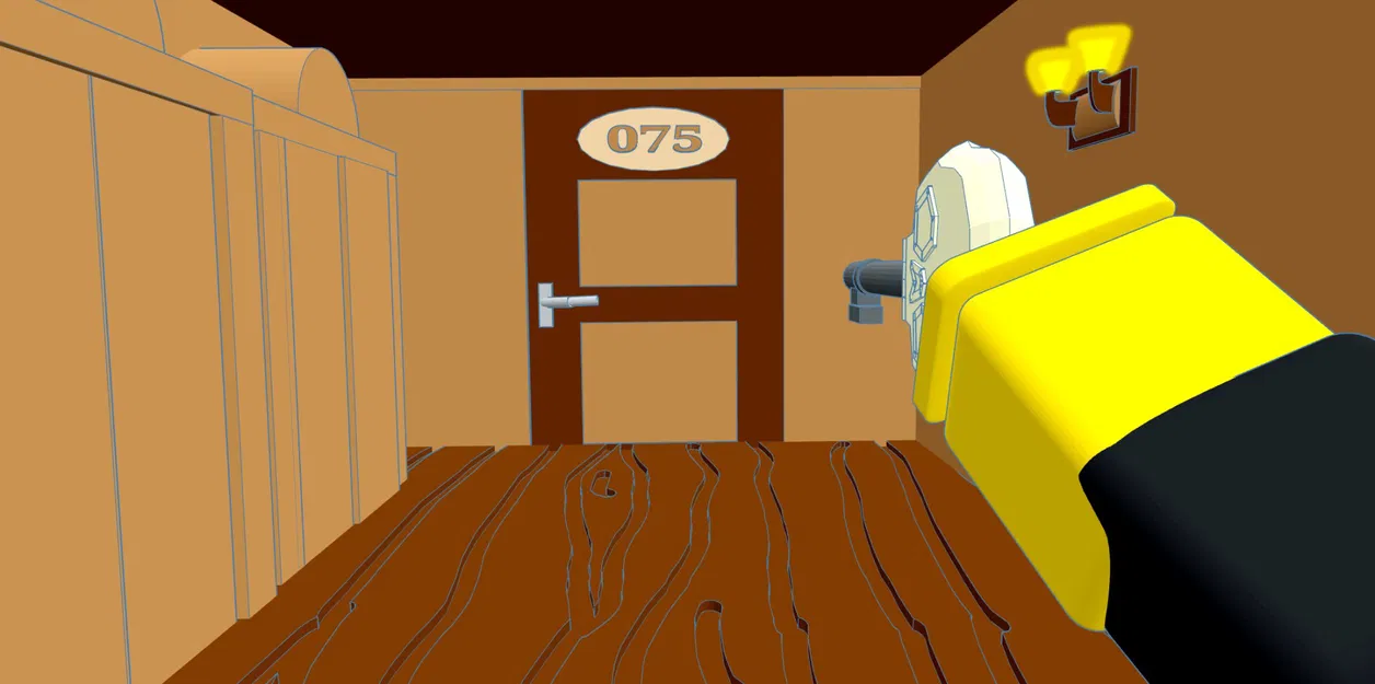 Chìa khóa xương trong Roblox DOORS - Image 1