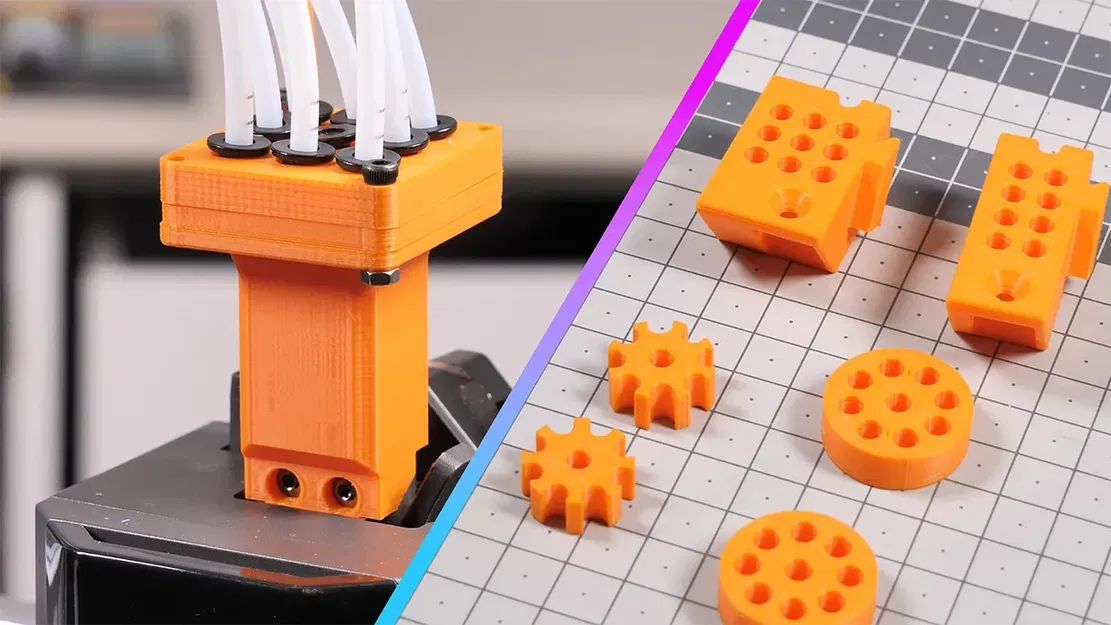 Bộ chia Anycubic Kobra 3 cho 8 cuộn với 2 Ace Pro - Image 1