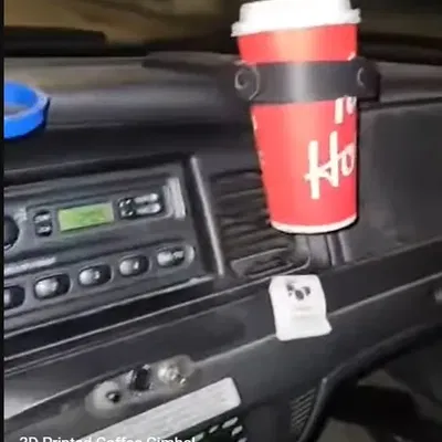 Tay cầm phẳng mở rộng cho gimbal cà phê gắn trên xe hơi