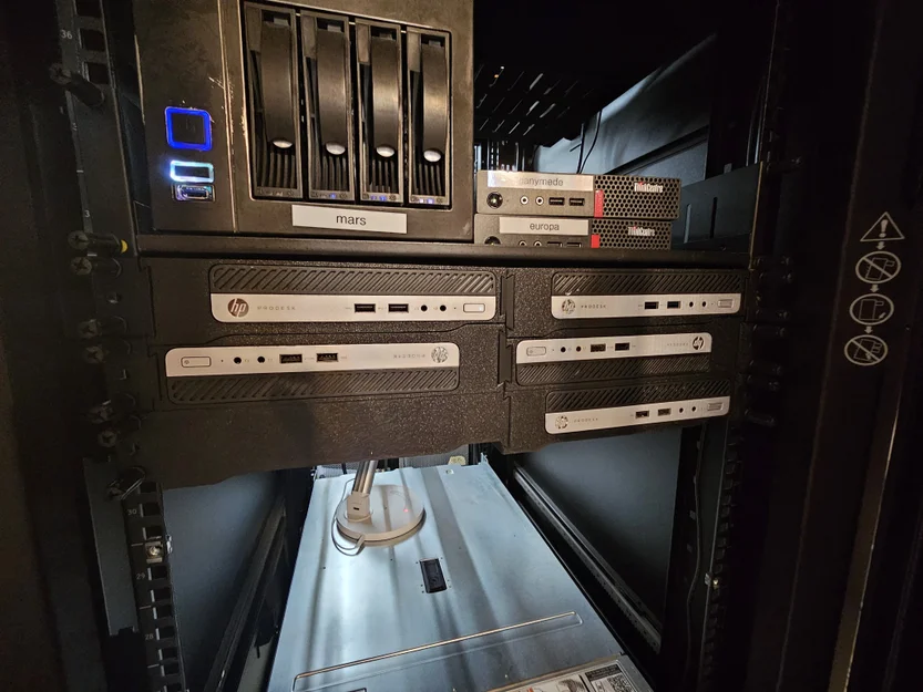 Giá đỡ rack cho máy tính HP Mini PC - Image 1
