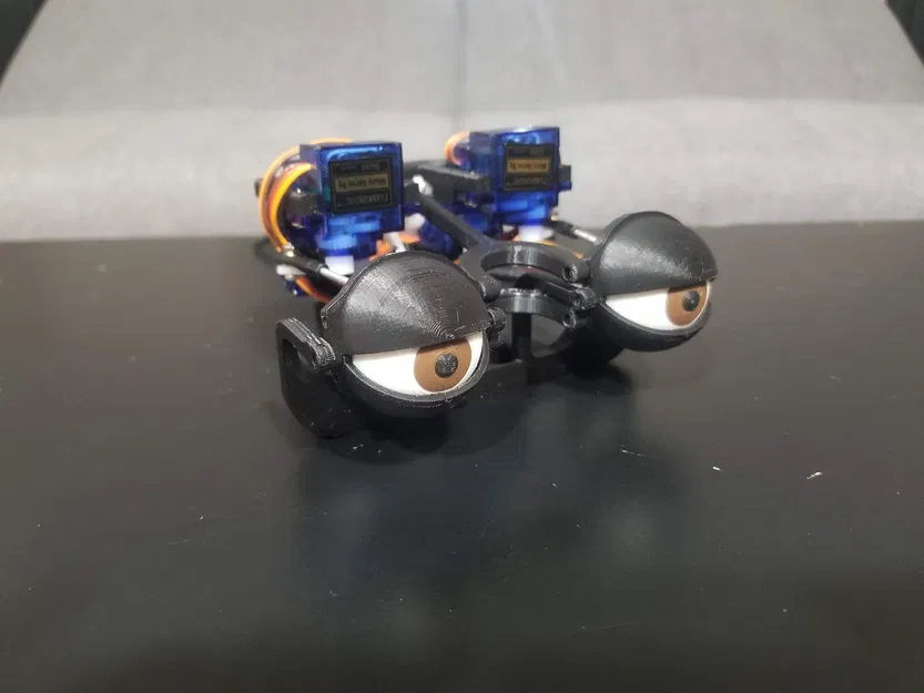 Lắp ráp mắt animatronic với servo và joystick Arduino - Image 1