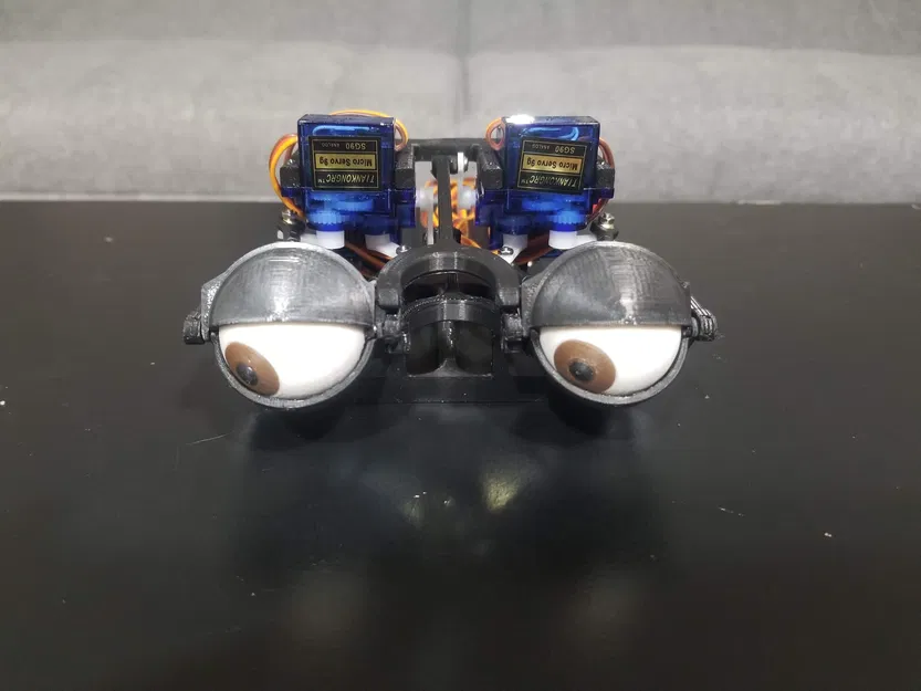 Lắp ráp mắt animatronic với servo và joystick Arduino - Image 4