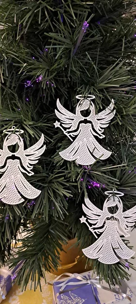 Tượng thiên thần trang trí Giáng sinh - Image 1