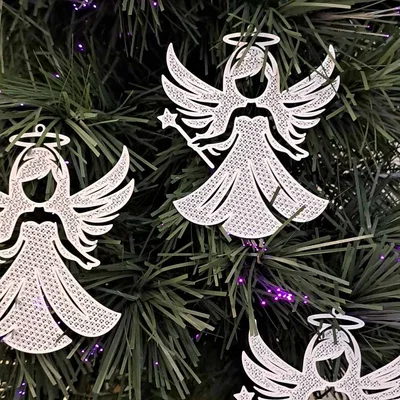 Tượng thiên thần trang trí Giáng sinh