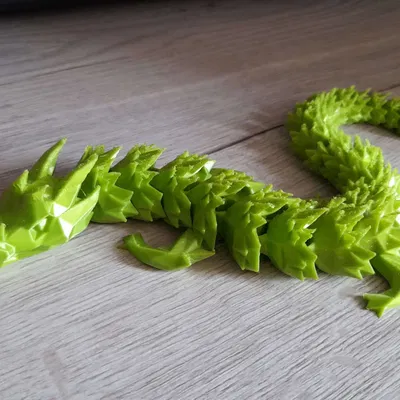 Rồng khớp nối poly thấp in từ Blender