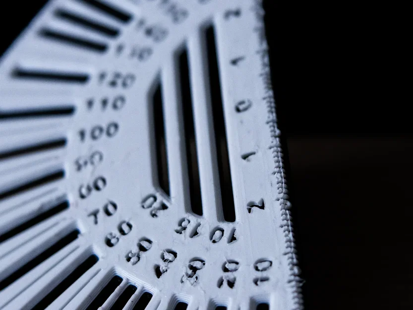 Thước kẻ góc có khe cho việc vẽ chính xác - Image 2