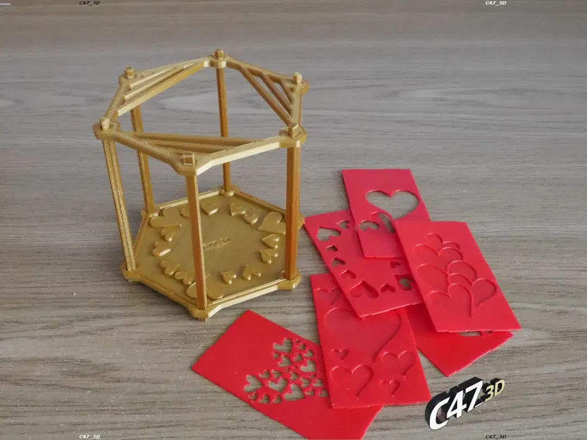 Đèn lồng tình yêu với các panel thay đổi được - Image 4