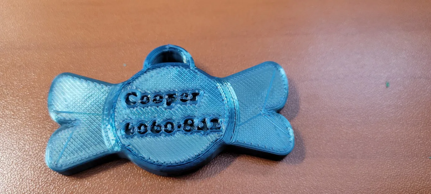 Thẻ tên chó tùy chỉnh với file SolidWorks - Image 1