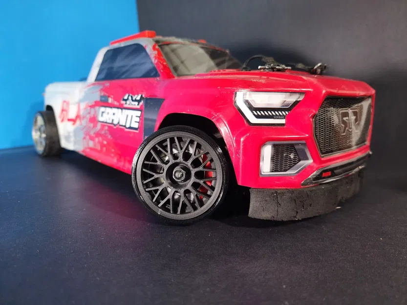 Mâm xe drift RC đa chấu - Lốp bám và trượt - Image 1