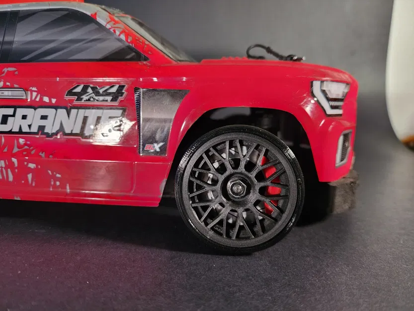 Mâm xe drift RC đa chấu - Lốp bám và trượt - Image 2