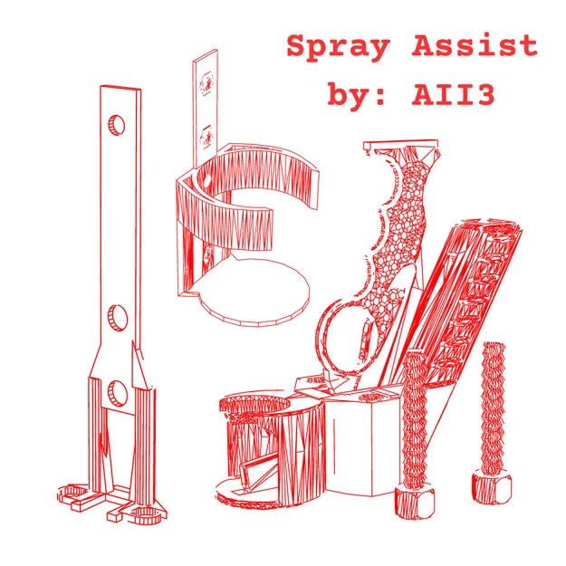 Giá đỡ bình xịt Spray Assist cho sơn hoàn hảo - Image 5