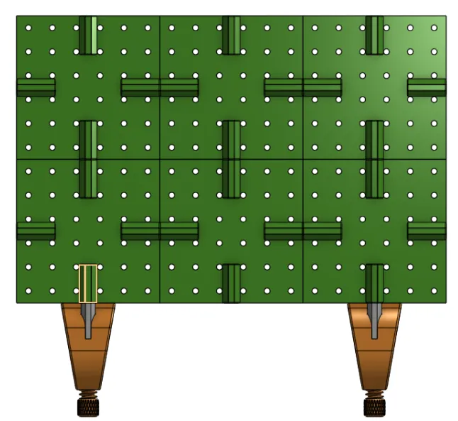 Giá đỡ bảng ghim gắn bàn tiện lợi cho xưởng làm việc - Image 6