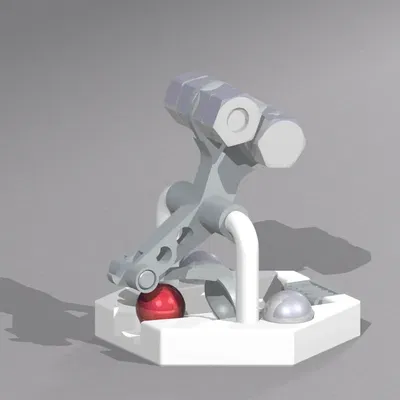 Máy bắn bi cho đường ray bi lăn