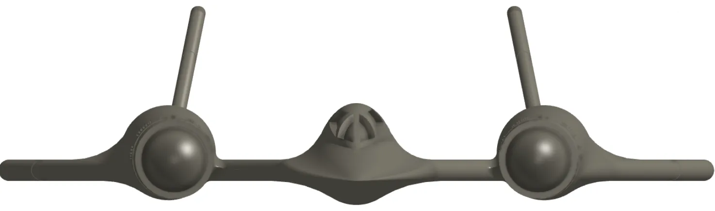 Mô hình máy bay trinh sát Lockheed SR-71 Blackbird - Image 4