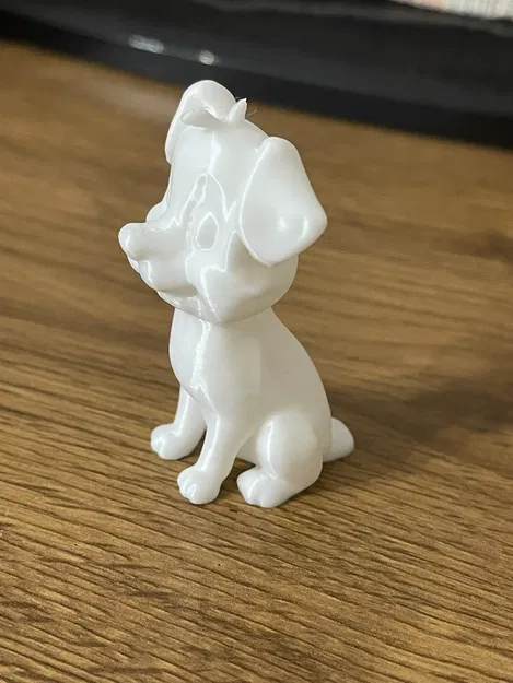 Mô hình chó ngồi chuẩn bị sơn tay - Image 2