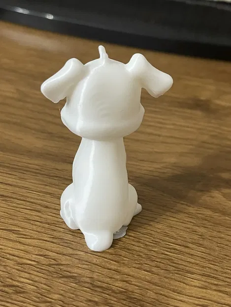 Mô hình chó ngồi chuẩn bị sơn tay - Image 3