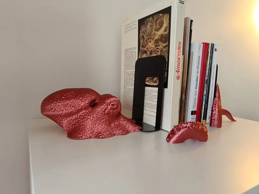 Giá đỡ sách hình bạch tuộc trang trí độc đáo - Image 2