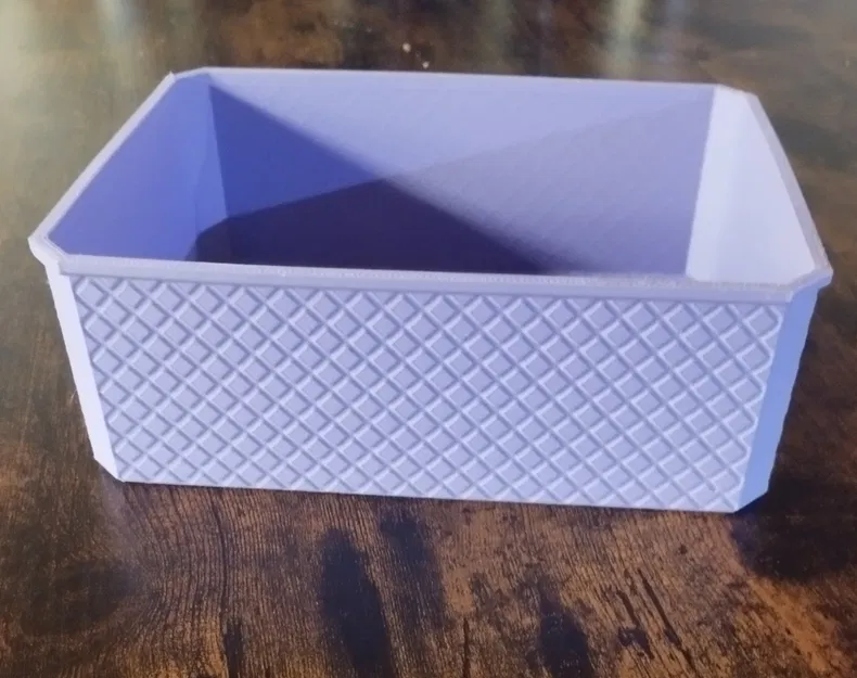 Hộp lưu trữ với bề mặt vuông đẹp mắt - Image 1