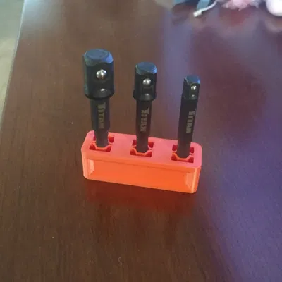 Bộ giá đỡ đầu socket hex 1/4" cho dụng cụ tác động