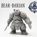 Gấu Barbarian - Nhân vật cú và rồng trong bộ sưu tập - Thumbnail 1