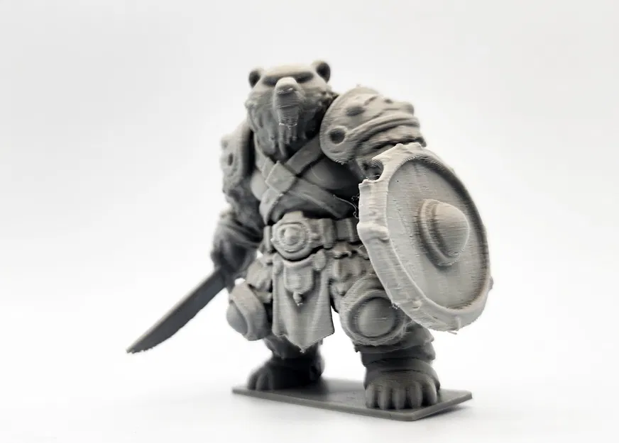 Gấu Barbarian - Nhân vật cú và rồng trong bộ sưu tập - Image 2