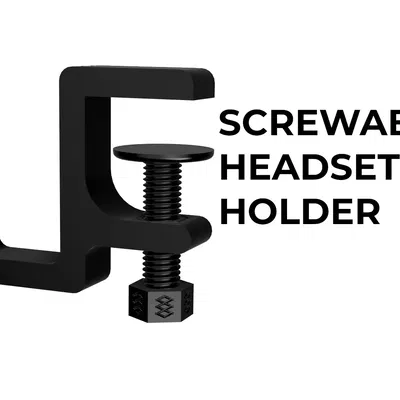 Giá đỡ tai nghe có thể vặn với đai ốc đã lắp sẵn