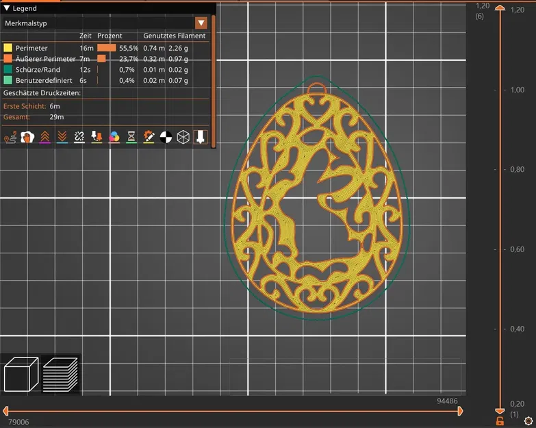 Thỏ Phục Sinh trong quả trứng trang trí lễ Phục Sinh - Image 2