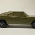 Mô hình xe Dodge Charger 500 HEMI phong cách low-poly - Thumbnail 4