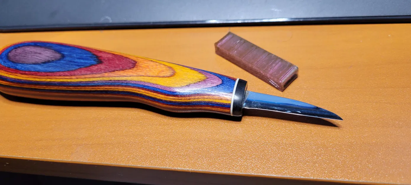 Bao bọc dao khắc gỗ 1.5 inch Helvie - Image 1