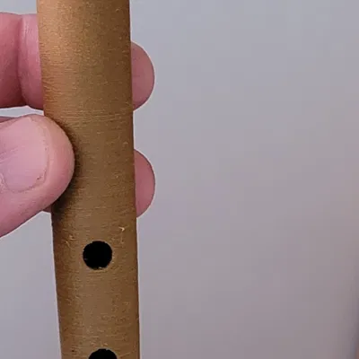 Còi nhạc Penny Whistle có thể in 3D