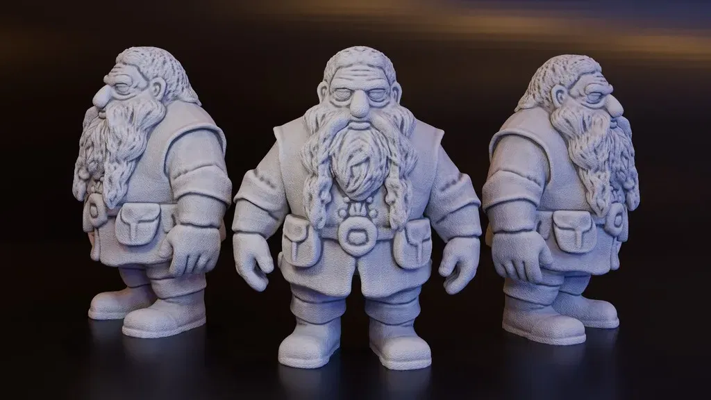 Nhân vật thương nhân lùn Gundren Rockseeker trong DND - Image 1