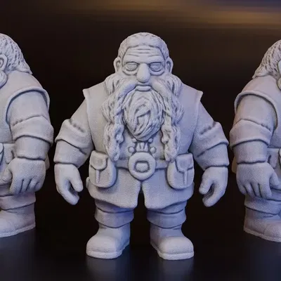 Nhân vật thương nhân lùn Gundren Rockseeker trong DND