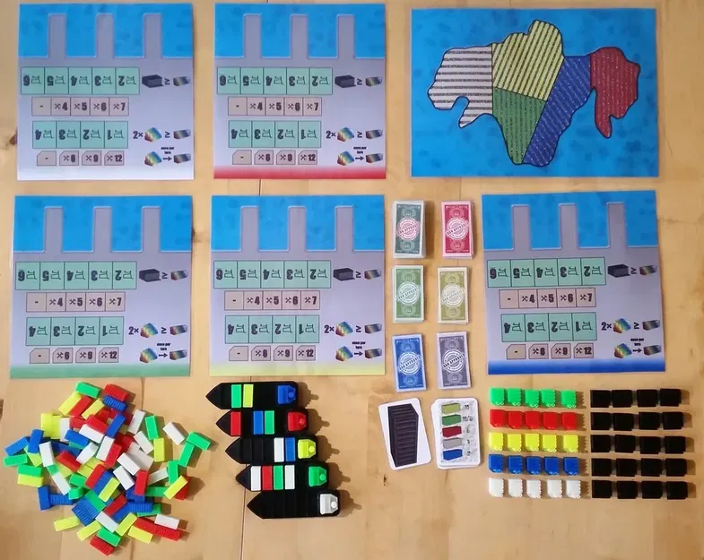 Các quân cờ cho trò chơi boardgame Container - Image 4