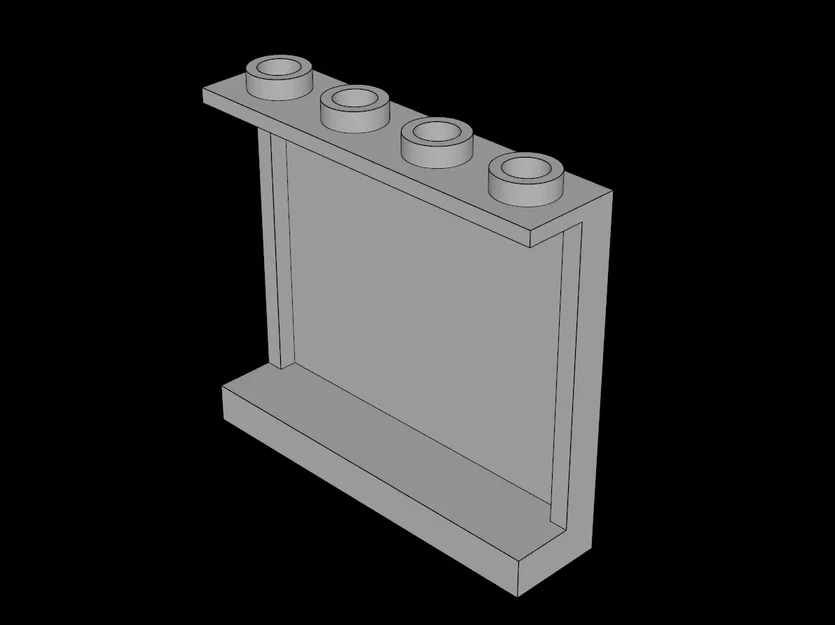 Bảng Lego Tương Thích 1 x 4 x 3 Tăng Cường - Image 1