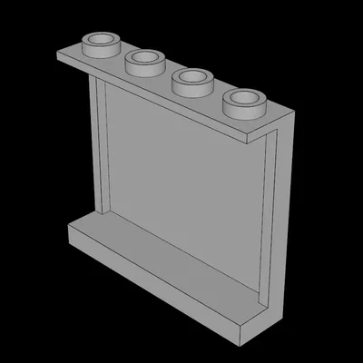 Bảng Lego Tương Thích 1 x 4 x 3 Tăng Cường