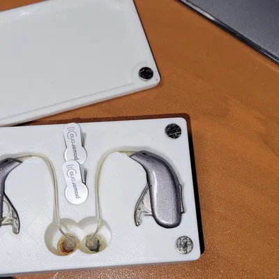 Hộp đựng máy trợ thính Oticon More với pin 312